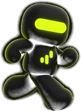 the bot at medium pace, jogging